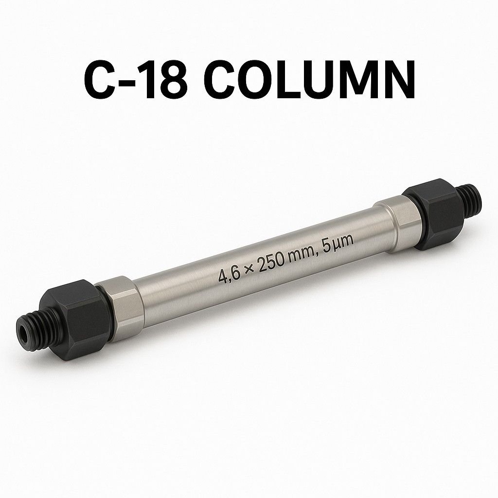 HPLC C-18 Column,4.6×250mm,5µm